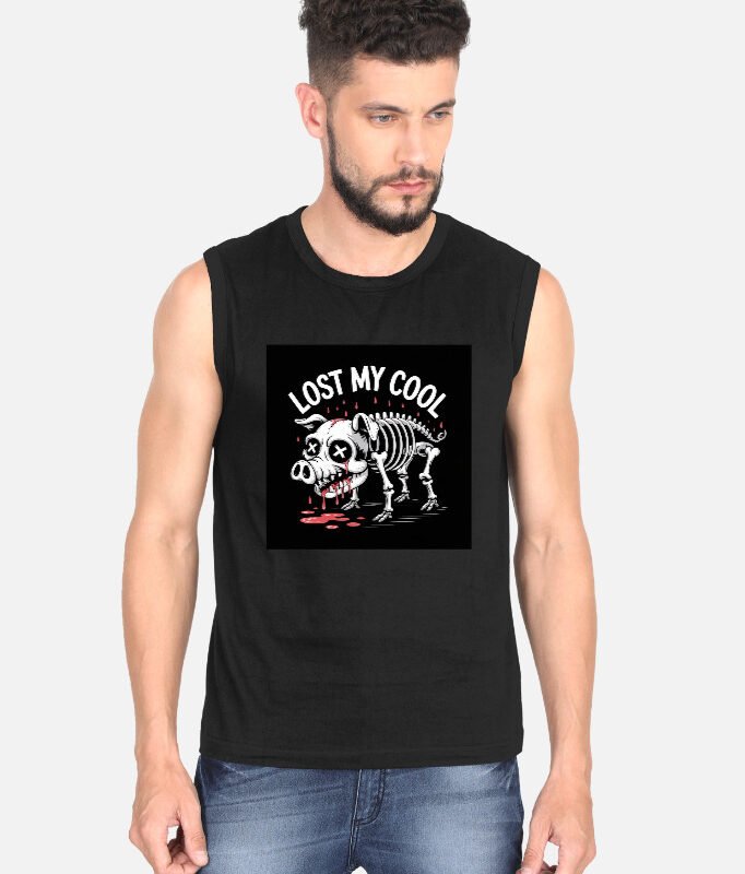 Men's Sleeveless T-Shirt - Image 5