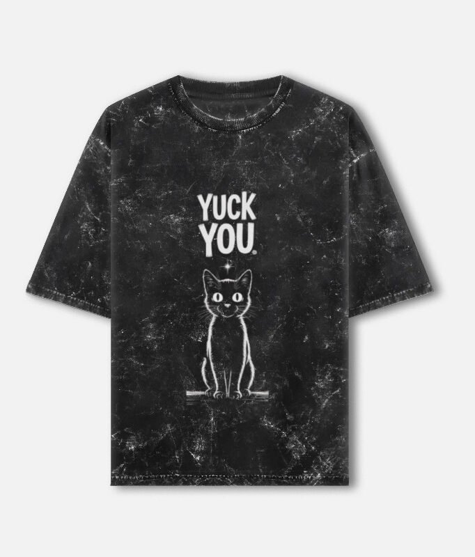 Unisex Acid Washed Oversized Tee - Image 2