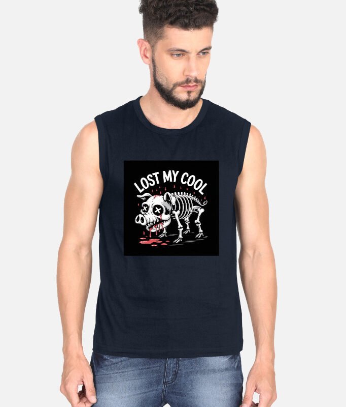 Men's Sleeveless T-Shirt - Image 6